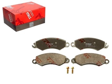 Тормозные колодки тормозные ldv перед maxus 05-09 trw фото №1