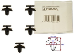 Honda cr-v ii 01-06 клипса клипса штифт колёсная арка 5x фото №1