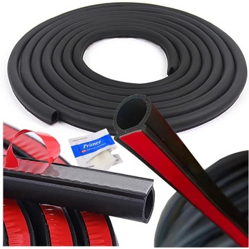 Стрічка ущільнювальна двері прокладка do двері автомобільних шумопоглинаюча фото №1