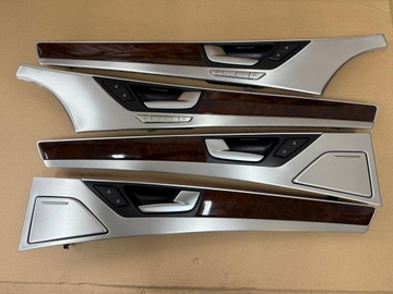 Audi a8 d4 планка dekor двері 4h0867101 4h0867469 4h0867102 фото №1