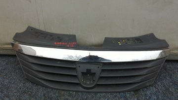 Решітка решітка радіатора бампер переднє dacia logan 09-12 фото №1