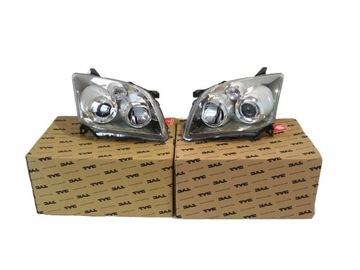 Toyota avensis t25 рестайлінг 07.06-10.08r фара лампа передня перед h1+h7 фото №1