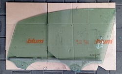 Ford b-max скло лівий перед eu av11r21411a фото №1