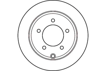 Trw df4931 диск гальмівна фото №1