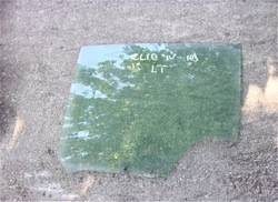 Clio iv hb скло двері ліва зад фото №1