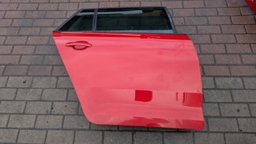 Дверь задние зад правые skoda rapid spaceback lf3k фото №1