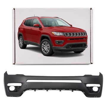 Jeep compass ii mp 2017-2020 передній рестайлінг бампер верхній bez pdc 68351154aa фото №1