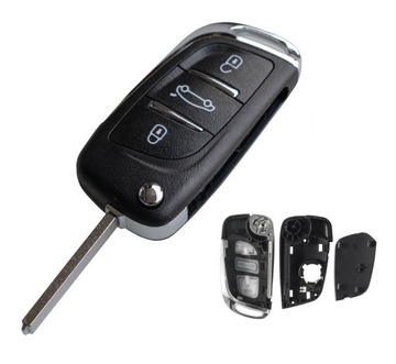 Ключ корпус pilot peugeot фото №1