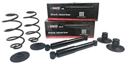 2x амортизатори зад 2x пружини kpl. opel zafira a фото №1