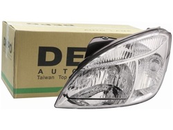 Лампа фара левый kia rio ii 05-11 фото №1