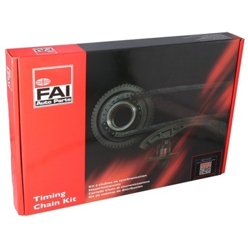 Набор цепи распределительный вал fai autoparts фото №1