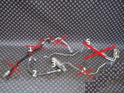 Honda civic vii 1.4 01-05 шланг кондиционера фото №1