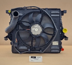 Комплект радиатор вентилятор vw amarok 2010-2019 фото №1