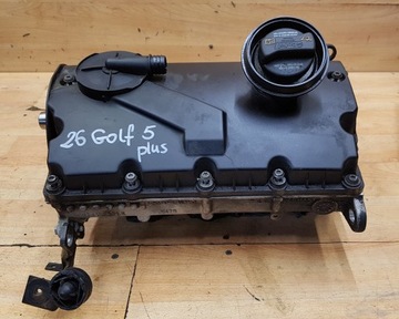 Головка комплектна vw golf v plus 1.9 tdi bxe фото №1