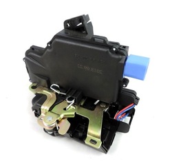 Замок двері зад skoda fabia ii 5j 07-15 праві фото №1