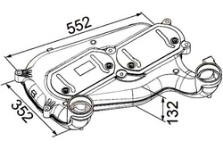 Интеркулер радиаторов воздуха наддувный hel фото №1