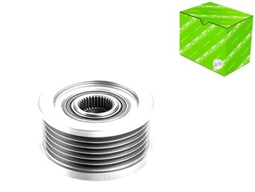 Колесо ременное генератора alfa romeo 145 146 147 156 159 166 gt fiat фото №1