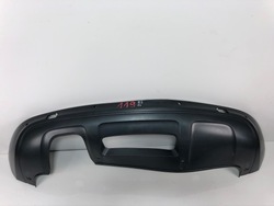 Накладка бампера диффузор зад audi q3 8u0 11-14 8u0807521b фото №1