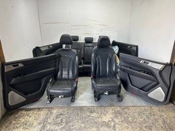 Сидіння диван обшивки підігрів вентильовані ssangyong rexton ii g4 2017- фото №1