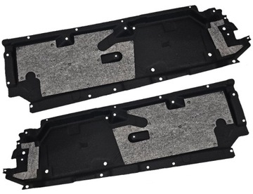 Защита шасси пол audi q7 ii 4m0 15- плита niecka левая правая new фото №1