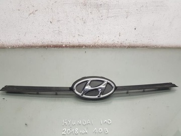Решітка радіатора решітка hyundai i10 ii 86351-b9500 фото №1
