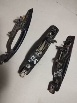 Ssangyong rexton ручка двері зад ліва графітовий фото №1