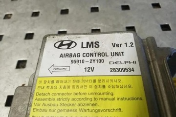 Модуль подушка безпеки hyundai ix35 lm, el, elh 959102y100 2.0l дизель 100kw 2012 фото №1