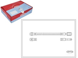 Corteco шланг гальмівний гнучкий vw audi фото №1