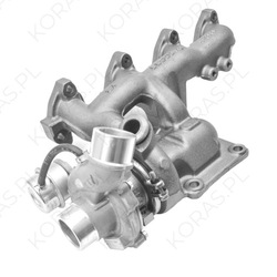 Турбина turbo ford fiesta v 1.8 di 75 km двигатель: duratorq di 7038630002 фото №1