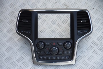 Панель рамка монітора jeep grand cherokee wk2 рестайлінг 16-21 overland фото №1