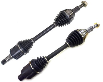 Chrysler town country voyager caravan 11- піввісь фото №1