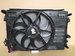 Комплект радіатор vw golf 7 vii golf 8 audi a3 8v 8y seat leon 5f kl kodiaq фото №1