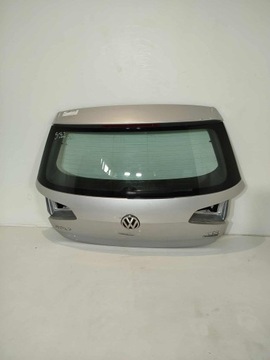 Кришка багажника задня vw golf vii 7 12-20 фото №1