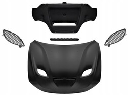 Капот алюміній перед dodge durango 2014- srt фото №1