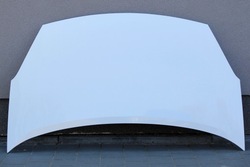 Капот кришка двигуна peugeot partner iii 08-18 колір білий ewp ідеал фото №1