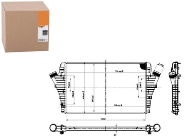 Інтеркулер opel vectra c 02- 1.9cdti, signum 03- фото №1