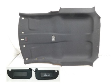 Потолок чёрная racing + защитные накладки - citroen ds3 11-15 фото №1