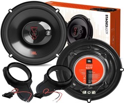 Jbl stage3 637 динаміки trójdrożne vw passat b6 b7 cc аксесуар перед фото №1