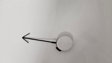 Seat ibiza 2008-2012 заглушка бампера фаркоп перед 6j0807241 белая фото №1