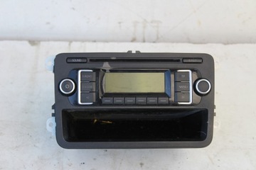 Радио cd 5k0035156a rcd210 mp3 vw touran фото №1