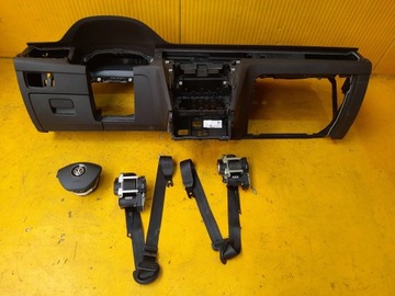 Vw passat b8 панель консоль ремни air bag фото №1