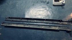 Планка накладка пороговая правая kia sorento 3 iii 15 l фото №1