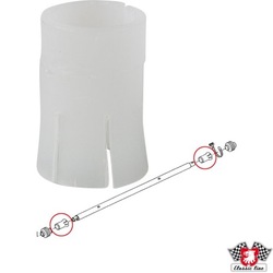 Vw transporter t1 втулка рычаг изменения коробки передач фото №1