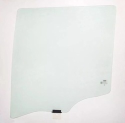 Скло бокова daf xf xg xg+ 2022- права опускна ламінована 1 тримач фото №1