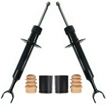 Амортизаторы защитные накладки перед skoda superb i passat b5 фото №1