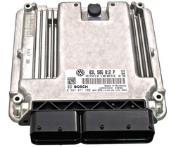 Комп'ютер vw crafter 2.0 tdi 03l906012p 0281017788 фото №1