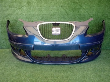 Seat altea toledo iii 04-09 бампер переднє перед фото №1