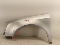 Крыло левый переднее перед vw passat b6 05-10 фото №1