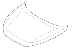 Капот двигуна hyundai tucson 2017 фото №1