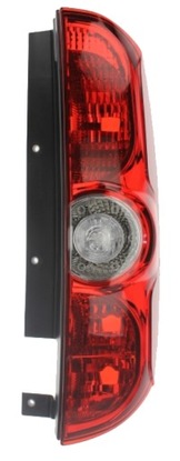 Лампа зад задняя fiat doblo ii 02/2010- правая крышка фото №1